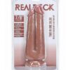 RealRock Ultra Realistic Skin Two in One 7in/8in - Caramel