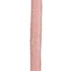 RealRock Realistic Skin Slim Double Ended Dong 12in - Vanilla