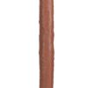 RealRock Realistic Skin Thick Double Ended Dong 14in - Caramel