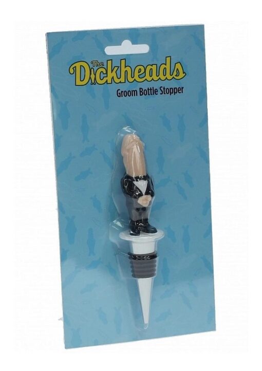 S-Line The Dickheads Groom Bottle Stopper - Vanilla