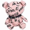 S-Line Bear Bag Pleather Writing - Pink