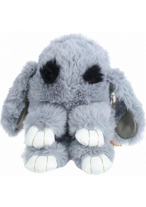 S-Line Bunny Eyebrows Bag - Grey