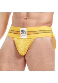 Goal Line Class Jockstrap - Small/Medium - Yellow