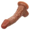 Working Stiff The Personal Trainer Realistic Posable Dildo with Suction Cup - Caramel