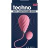 Techno Kandi Rechargeable Silicone App Compatible Egg - Pink