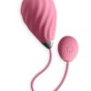 Techno Kandi Rechargeable Silicone App Compatible Egg - Pink