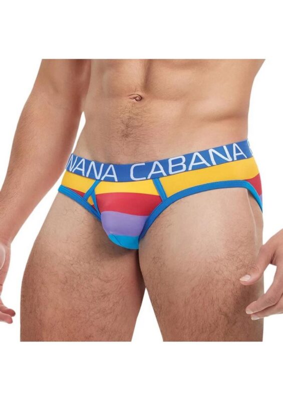 Banana Cabana Brief - Large/XLarge - Rainbow