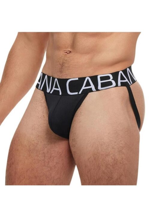 Banana Cabana Jock - Small/Medium- Black