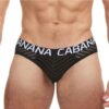 Banana Cabana Sheer Bikini - Medium/Large - Black