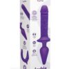 Together Toys Double Pleasure Rechargeable Silicone Couples Vibrator - Purple