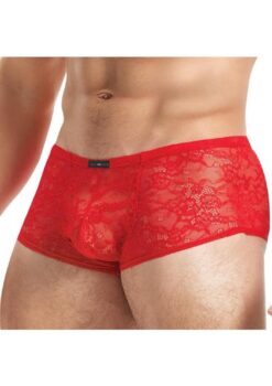 Lace King Lace Trunks - Large/XLarge - Red