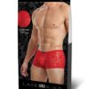 Lace King Lace Boxers - Medium/Large - Red