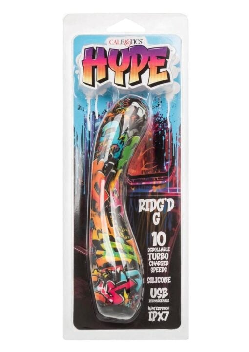 Hype Ridg`d G Vibrator - Multicolor