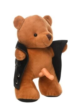 Master Series Flasher Exhibitionist Teddy Bear - Brown/Black