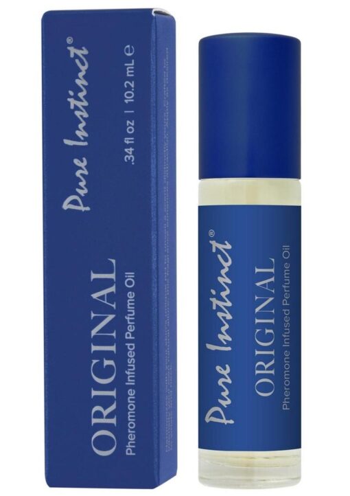 Pure Instinct Pheromone Perfume Oil Roll-On - Original -10.2ml/0.34oz