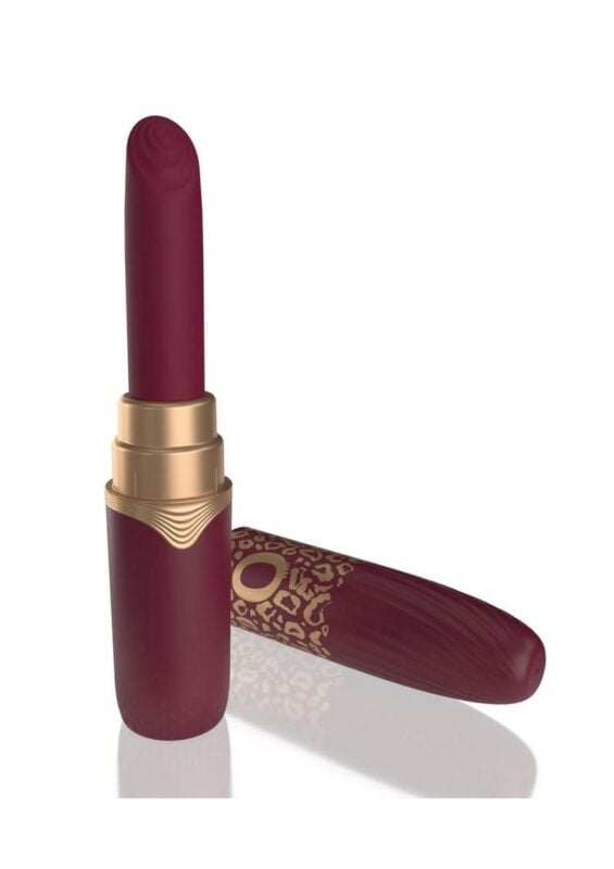 My Secret Premium Rechargeable Lipstick Vibrator - Merlot