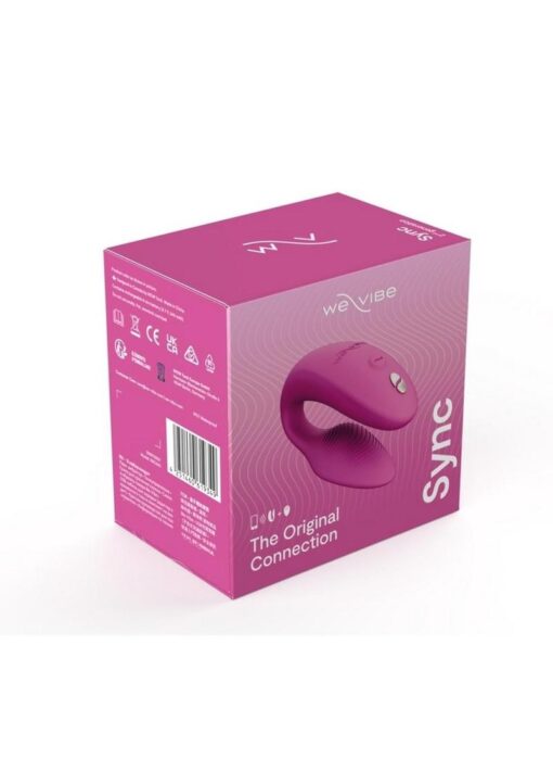 We-Vibe Sync 2 Rechargeable Silicone Couples Vibrator with Remote Control - Dusty Pink