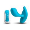 Inya Eros Rechargeable Silicone Vibrating Stimulator with Remote Control - Blue