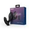 Nexus Duo Rechargeable Silicone Remote Control Beginner Butt Plug - Small - Black