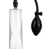 Rock Solid Classic Penis Pump - Black/Clear