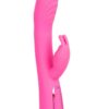 Jack Rabbit Elite Rocking Rabbit Silicone Rechargeable Rabbit Vibrator - Pink
