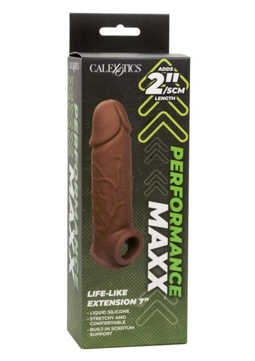 Performance Maxx Life-Like Extension 7in - Chocolate