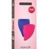 Fun Cup Explore Kit Silicone Menstrual Cup Set - A/B - Pink/Ultramarine