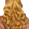 Leg Avenue Misfit Long Wavy Bang Wig - OS - Blonde