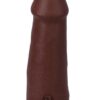 The Realistic Cock Ultraskyn Removable Vac-U-Lock Suction Cup 5in - Chocolate