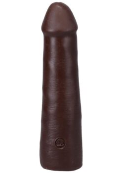 The Realistic Cock Ultraskyn Removable Vac-U-Lock Suction Cup 7in - Chocolate