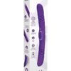 Together Toys Double Delight Rechargeable Silicone Couples Vibrator - Purple/Silver