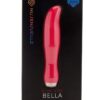 Nu Sensuelle Bella Velvet Touch with Turbo Rechargeable Silicone Vibrator - Hot Pink
