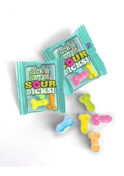 Candyprints Suck A Bag Of Sour Dicks Assorted Flavors (25 packs per bag)