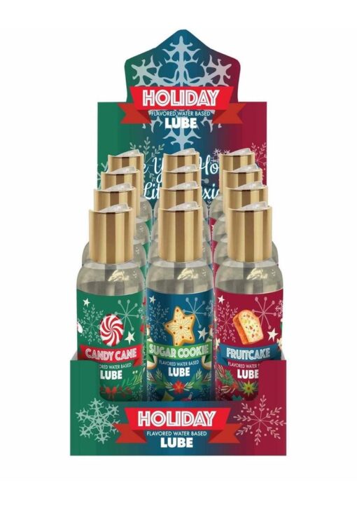 Little Genie Holiday Lubricants Assorted Flavors (18 per Display)