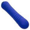 Thicc Chubby Thrusting Rechargeable Silicone Vibrator - Purple