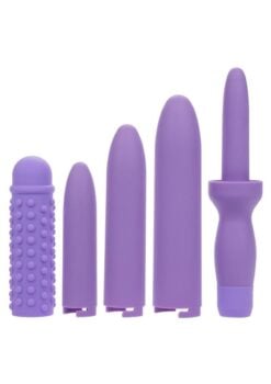 Dr. Laura Berman Rechargeable Dilators (Set of 4) - Purple