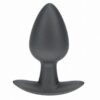 Ouch! Anal Plug Silicone - Medium - Gun Metal