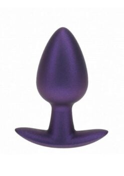 Ouch! Anal Plug Silicone - Medium - Metallic Purple