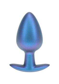 Ouch! Anal Plug Silicone - Large - Metallic Blue