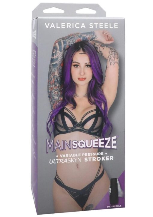 Main Squeeze Valerica Steele Ultraskyn Masturbator - Pussy - Vanilla