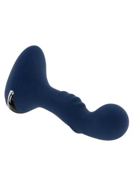 Zero Tolerance Blue Oasis Rechargeable Silicone Vibrating Anal Plug - Blue