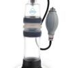 Zolo Aquapump Compact Silicone Penis Pump - Black/Blue