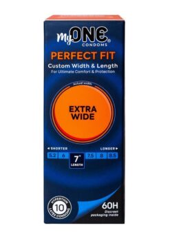 My ONE Extra Wide Condoms 10 Pack