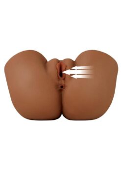 PDX Elite Back That Ass Up Automatic Rechargeable Mega Masturbator - Caramel