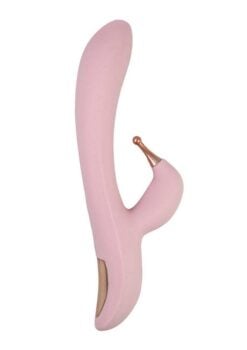 Goddess Tri-Tip Rechargeable Silicone Personal Vibrator - Pink