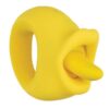 My Secret Vibrating Tongue Rechargeable Silicone Clitoral Stimulator - Yellow