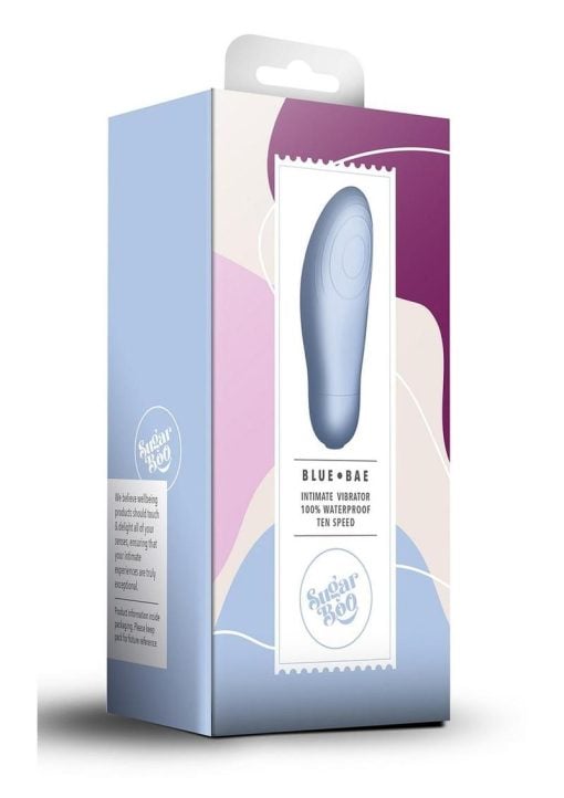 SugarBoo Blue Bae Intimate Vibrator - Pastel Blue