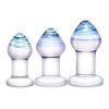 Glas Amethyst Rain Anal Training Kit (3 Piece) - Clear
