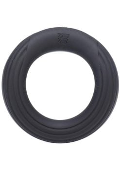 Fort Troff Rev Cock Throbber Rechargeable Silicone Cock Ring - Large - Black