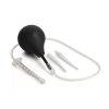 CleanStream Silicone Enema Bulb Kit - Black/Clear